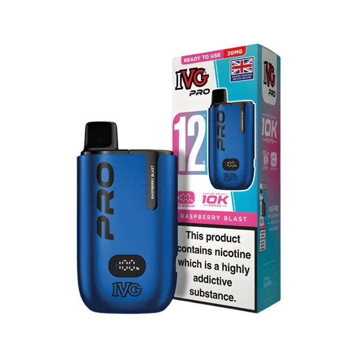 Raspberry Blast-IVG Pro 12 Vape Kit