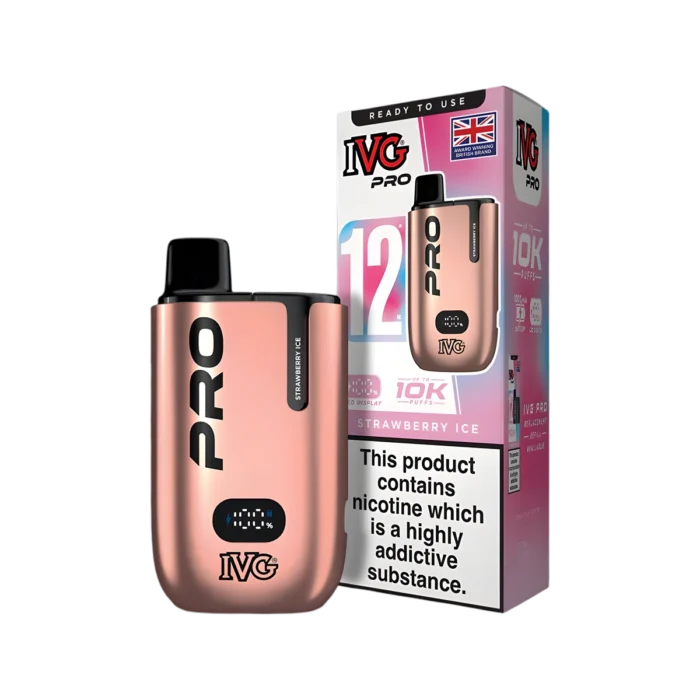 Strawberry Ice-IVG Pro 12 Vape Kit