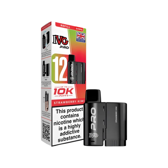 Strawberry Kiwi - IVG PRO 12 Refill Pod