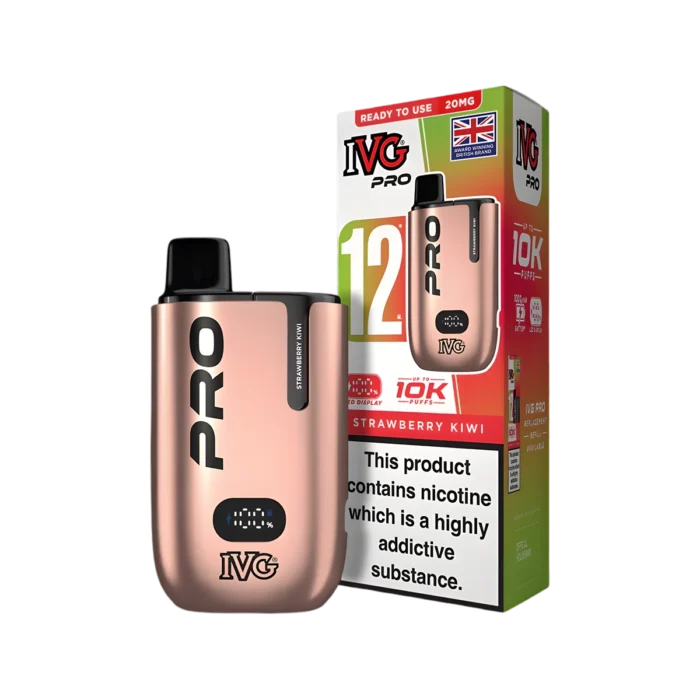 Strawberry Kiwi-IVG Pro 12 Vape Kit