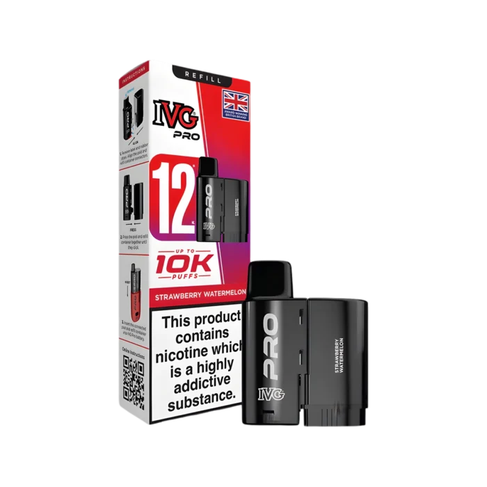 Strawberry Watermelon - IVG PRO 12 Refill Pod