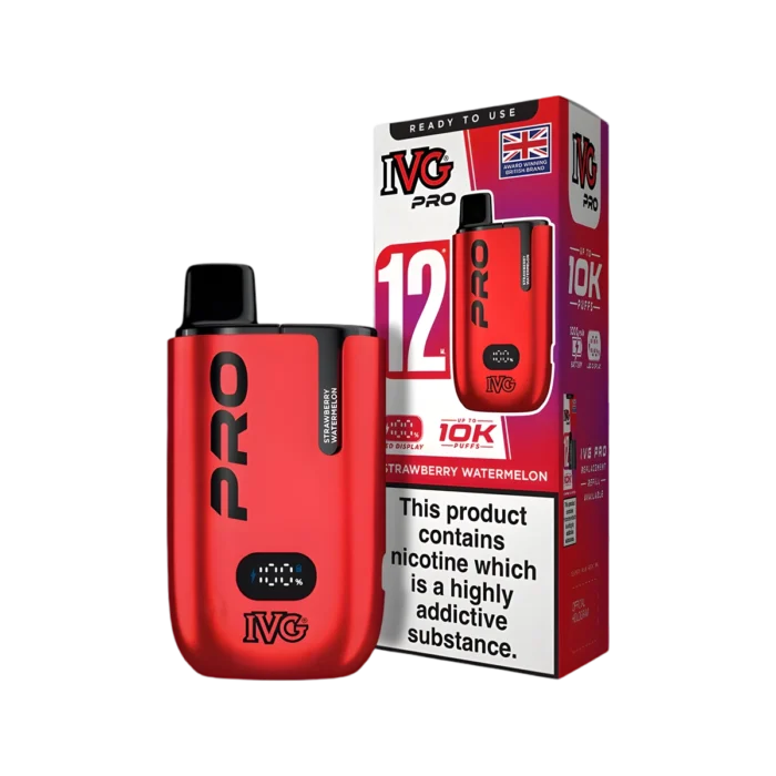 Strawberry Watermelon-IVG Pro 12 Vape Kit