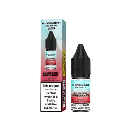 Blueberry Pomegranate Nic Salt E-Liquid by Bloody Bar