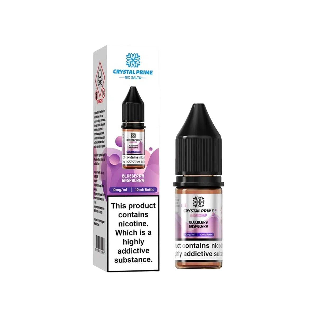 Blueberry Raspberry Nic Salt E-Liquid Crystal Prime copy