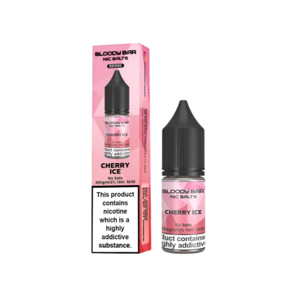 Cherry Ice Nic Salt E-Liquid by Bloody Bar