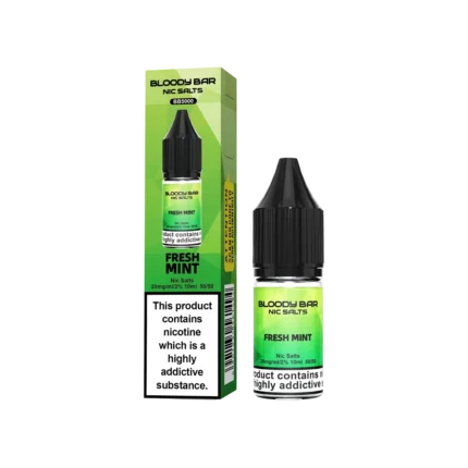 Fresh Mint Nic Salt E-Liquid by Bloody Bar