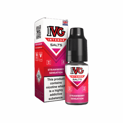 Strawberry Sensation E-Liquid by IVG Intense Salts