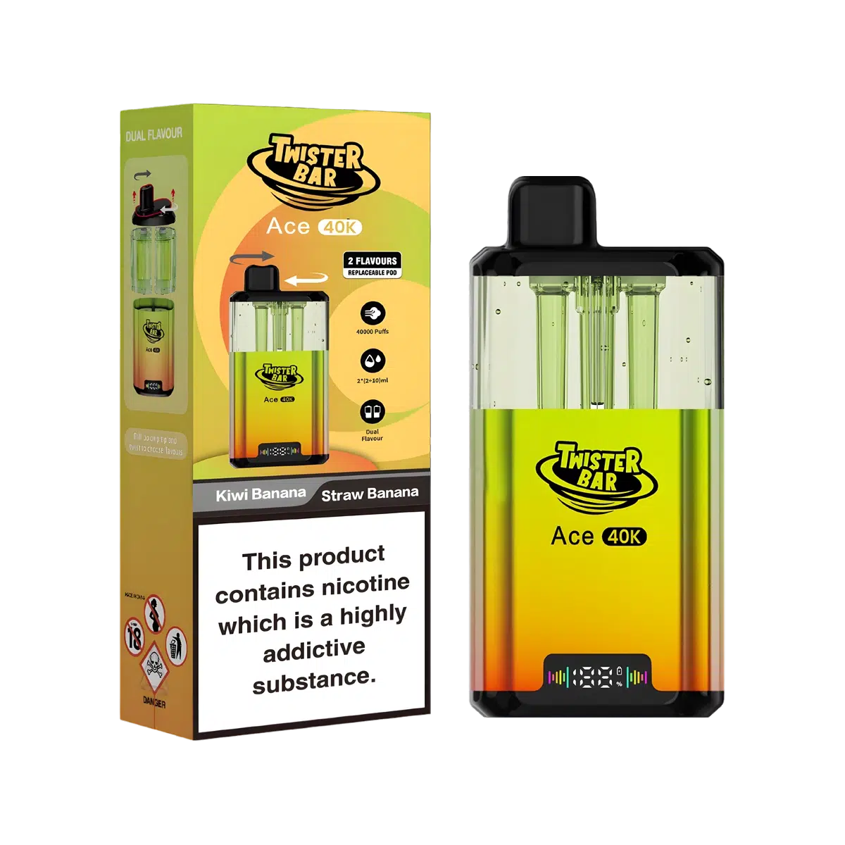 twister bar vape Kangvape Onee Stick 3000: Bulk 10-Pack Disposable Vape main image 0
