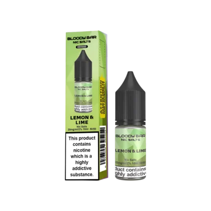 Lemon Lime Nic Salt E-Liquid by Bloody Bar