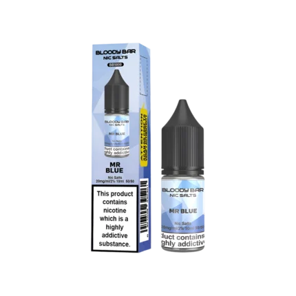 Mr Blue Nic Salt E-Liquid by Bloody Bar
