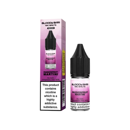 Passionfruit Martini Nic Salt E-Liquid by Bloody Bar
