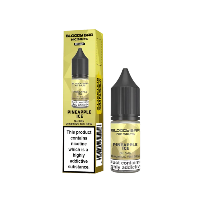 Pineapple Ice Nic Salt E-Liquid Bloody Bar
