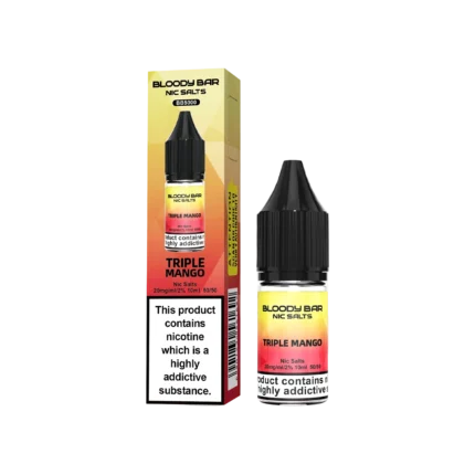 Triple Mango Nic Salt E-Liquid by Bloody Bar