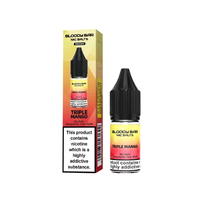 Triple Mango Nic Salt E-Liquid Bloody Bar