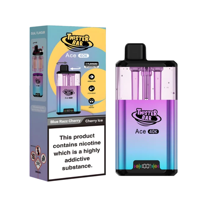 Twister Bar Ace 40K Vape Kit thumbnail