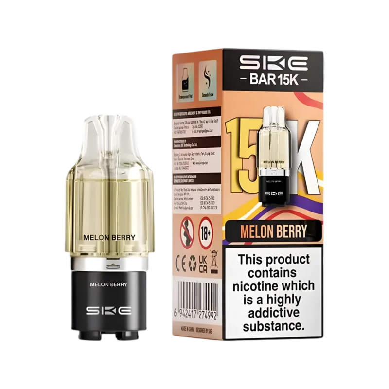 Melon Berry-SKE Bar 15K Prefilled Pod Container Tank