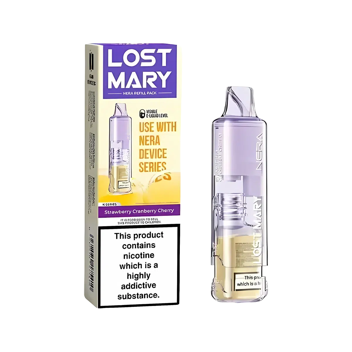 Lost Mary Nera15K Pureview Prefilled Pod + Refill Container