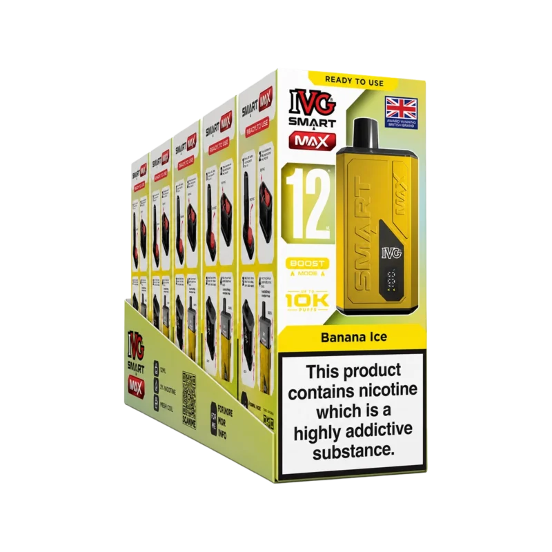IVG Smart Max Prefilled Pod Kit Box of 5