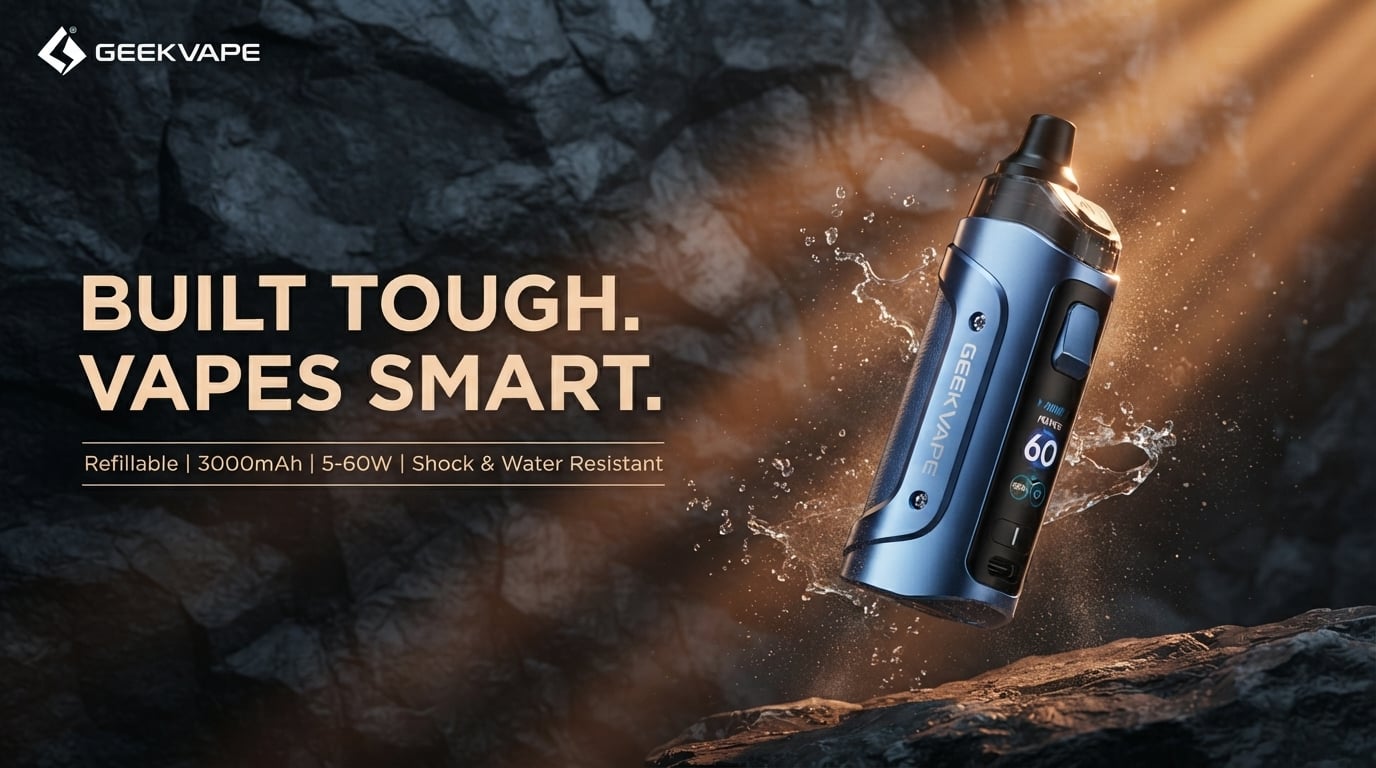 GeekVape Aegis Boost 3 rugged sub ohm refillable pod kit