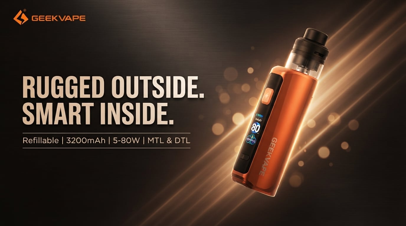 GeekVape Aegis Force Pod Kit rugged sub ohm refillable pod kit
