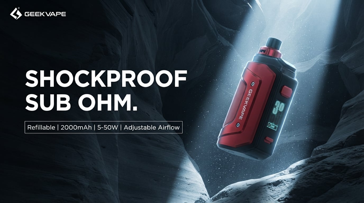 GeekVape Aegis Hero 5 shockproof sub ohm pod kit