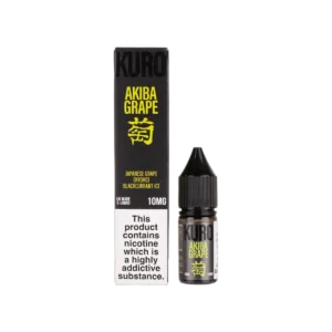 Akiba Grape Nic Salt E-Liquid by Kuro