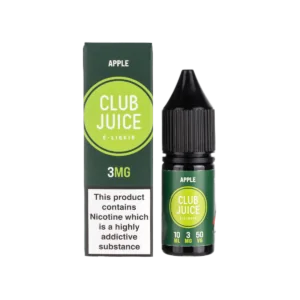 Apple 50/50 E-Liquid by Club Juice