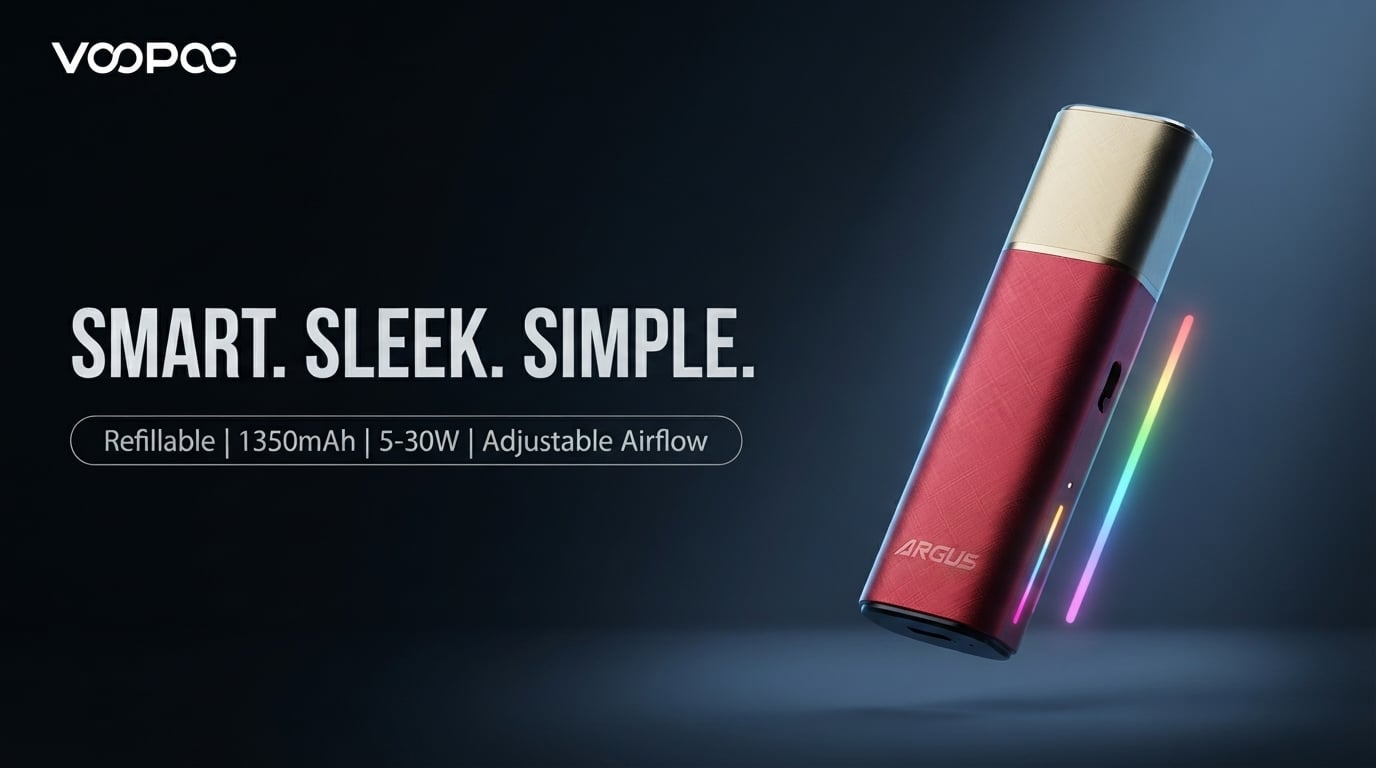 Voopoo Argus Klyc slim refillable pod kit