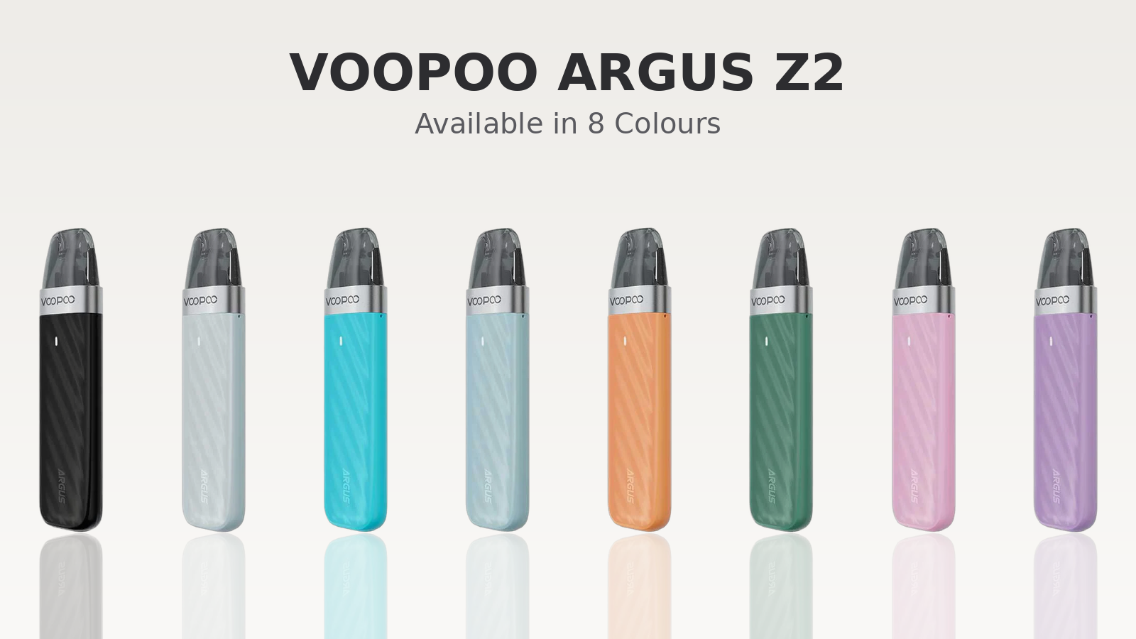 Voopoo Argus Z2 Vape Kit available in eight colours