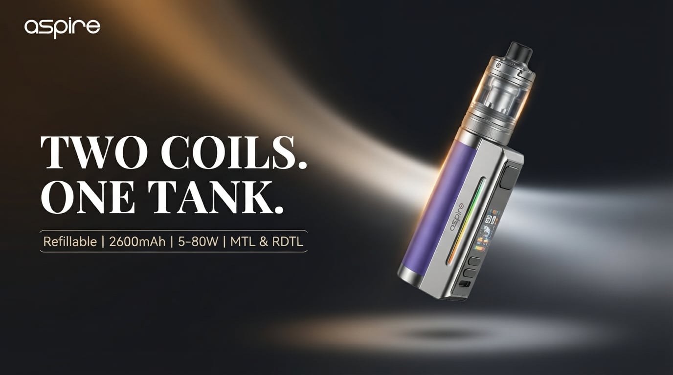 Aspire Zelos M80 refillable sub ohm pod kit