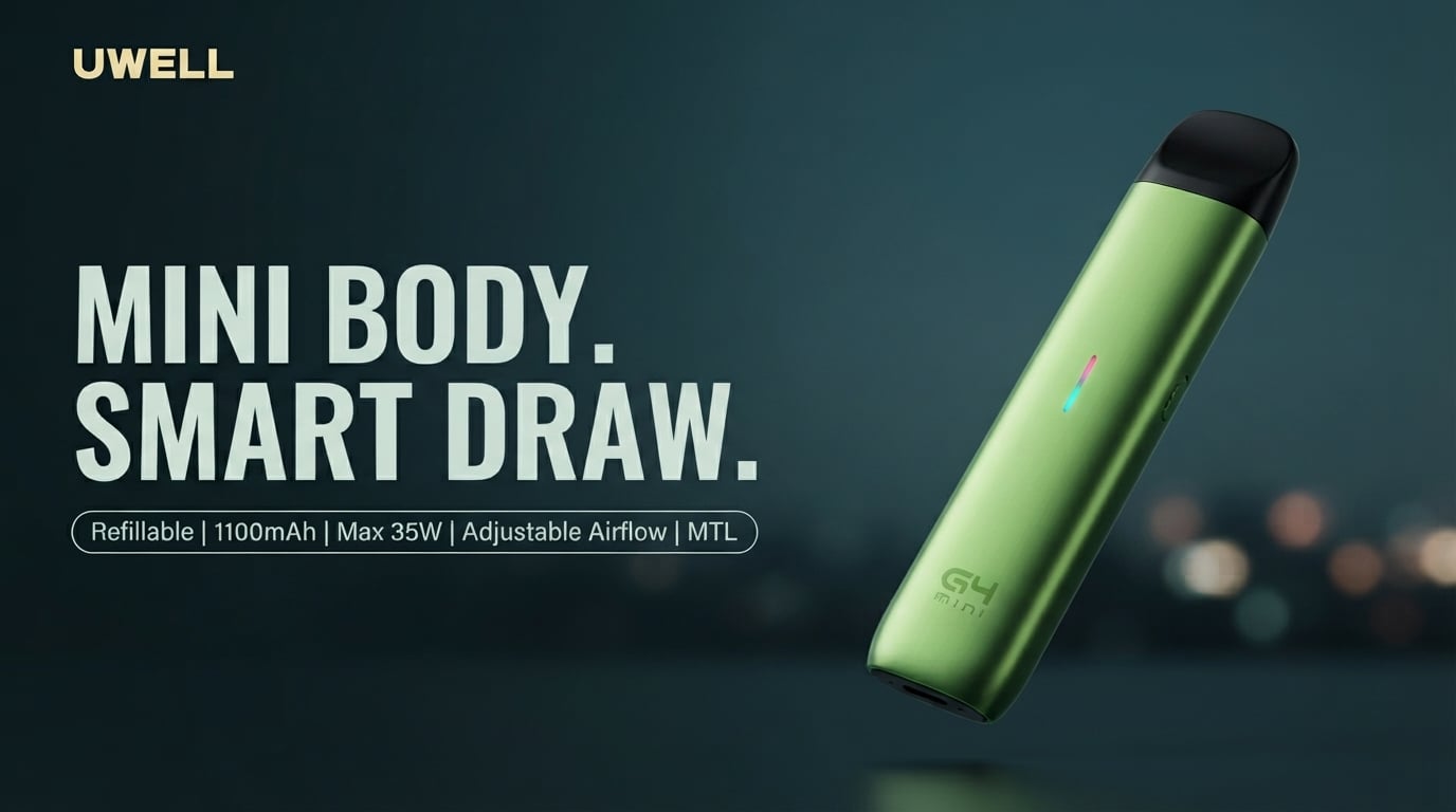 Uwell Caliburn G4 Mini refillable pod kit