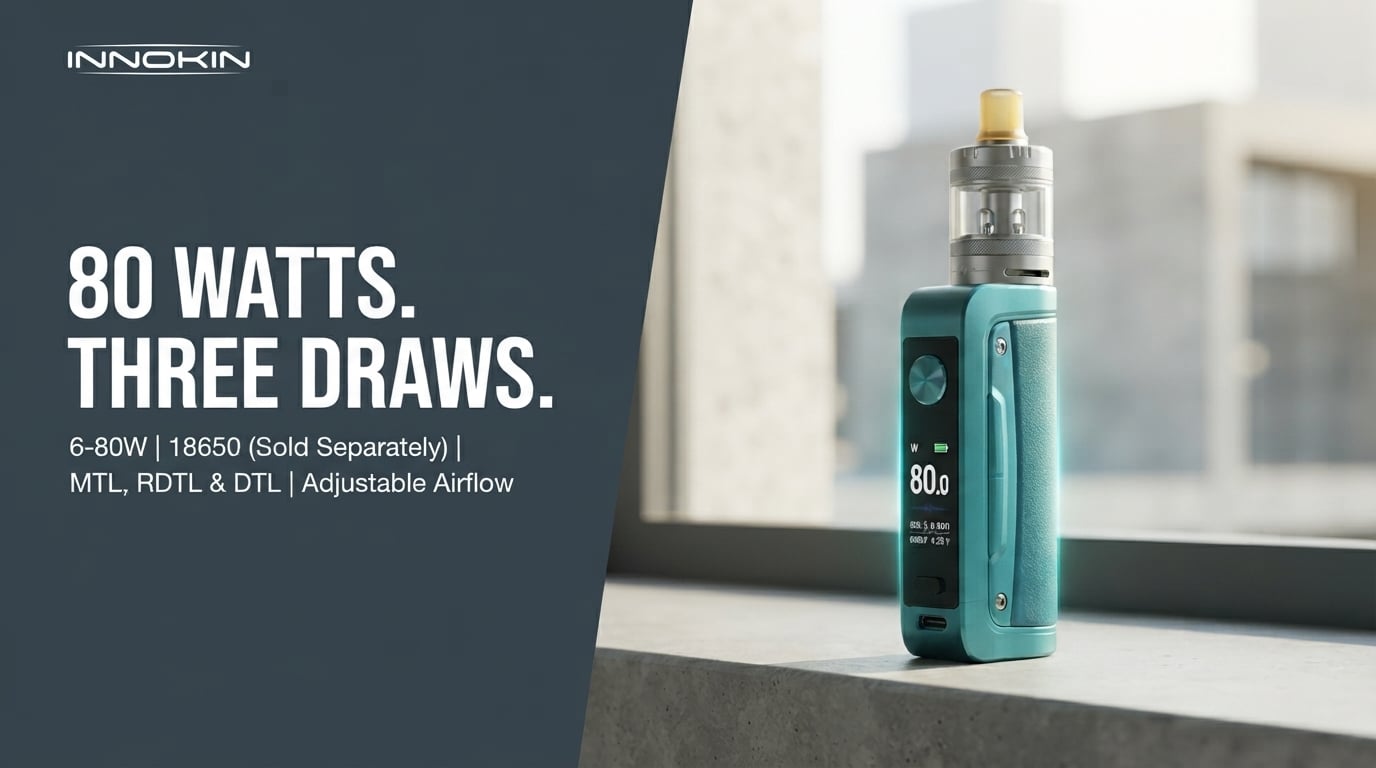 Innokin Coolfire Z80 Nex sub ohm box mod kit