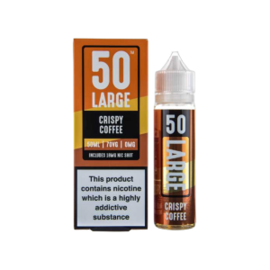 Crispy Coffee 50ml Shortfill E-Liquid by 50 Large