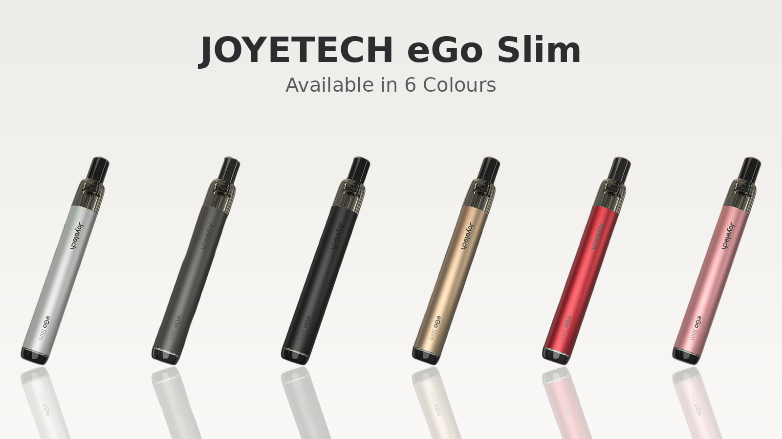 Joyetech eGo Slim Vape Kit available in six colours