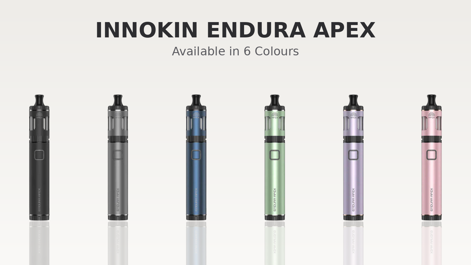 Innokin Endura Apex vape kit available in six colours