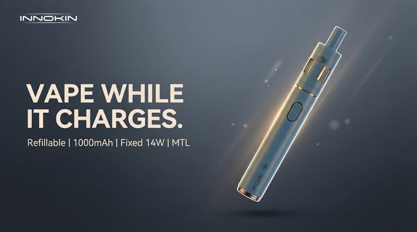 Innokin Endura T18E refillable MTL pen vape kit