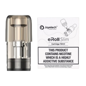 Joyetech eRoll Slim replacement pods with retail box