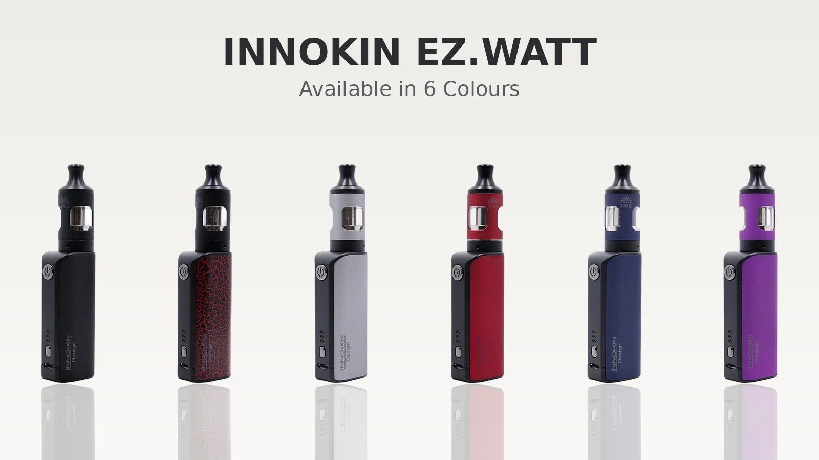 Innokin Ez.Watt vape kit available in six colours