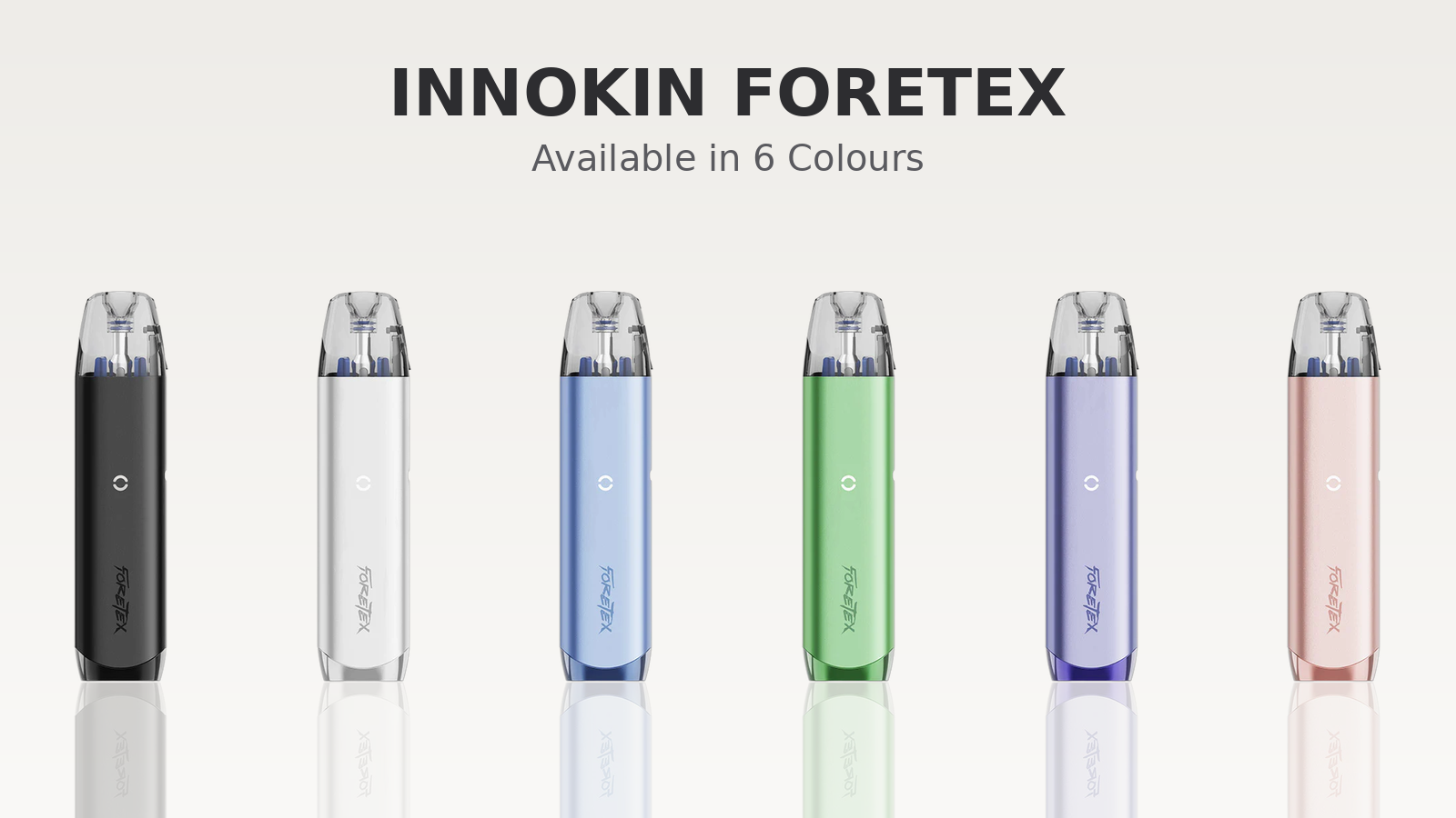 Innokin Foretex Pod Kit available in six colours