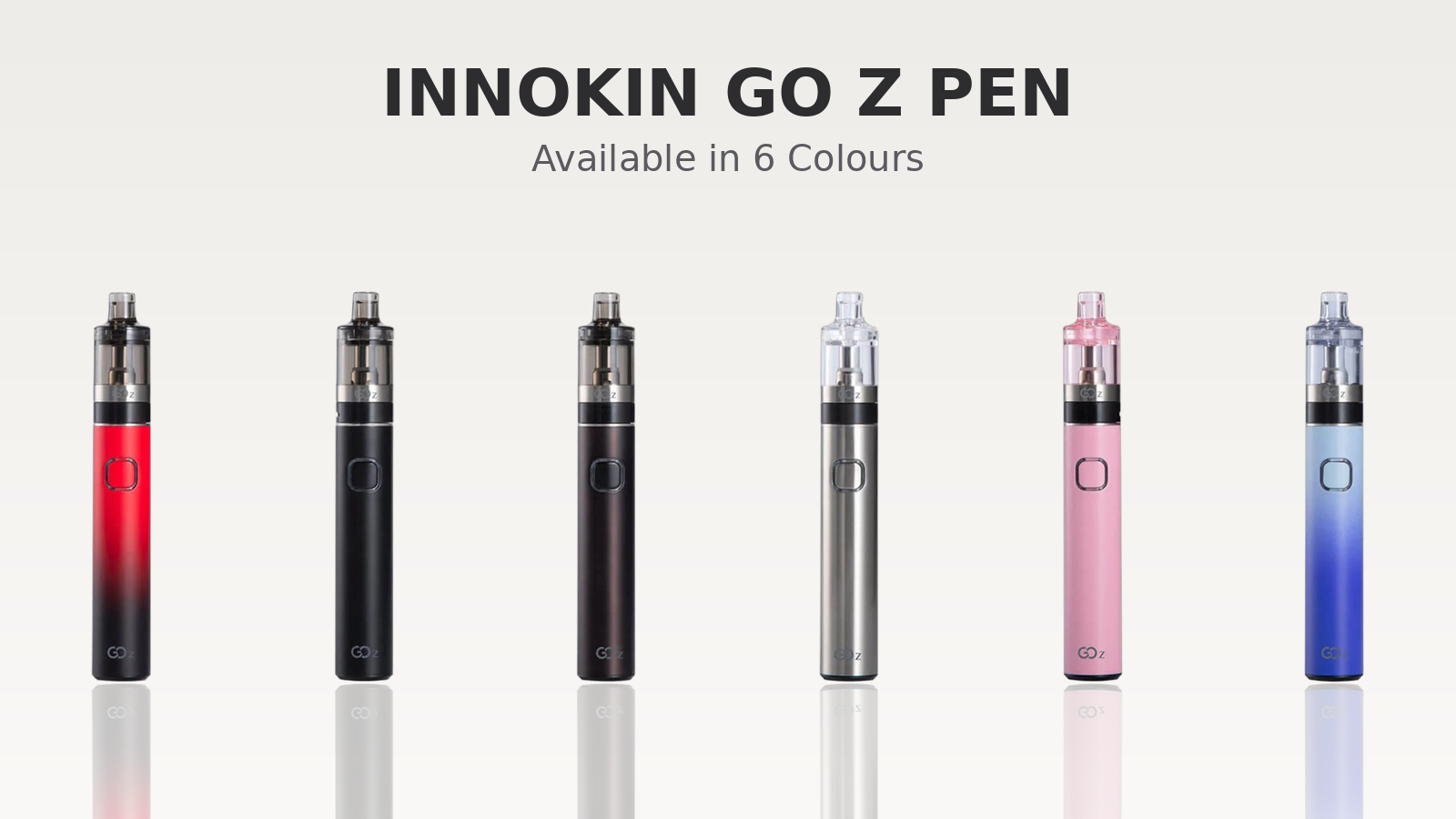 Innokin Go Z Pen vape kit available in six colours