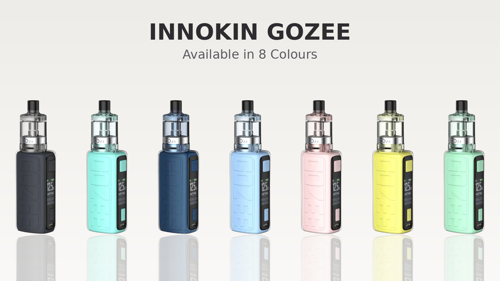 Innokin Gozee Vape Kit available in eight colours