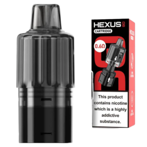 Hexus Go Replacement Pod with 0.6 Ohm dual mesh coil and retail box