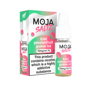 Kiwi Passion Guava Nic Salt E-Liquid by Moja Saltz