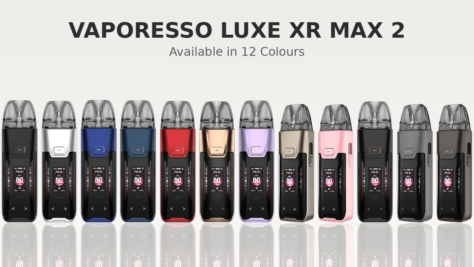 Vaporesso Luxe XR Max 2 Pod Kit Colour Range