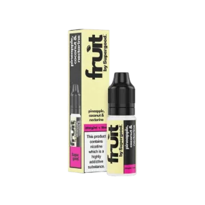 Pineapple Coconut & Nectarine Nic Salt E-Liquid by Supergood Fruit