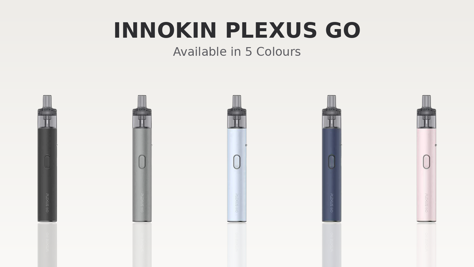 Innokin Plexus Go Vape Kit available in five colours