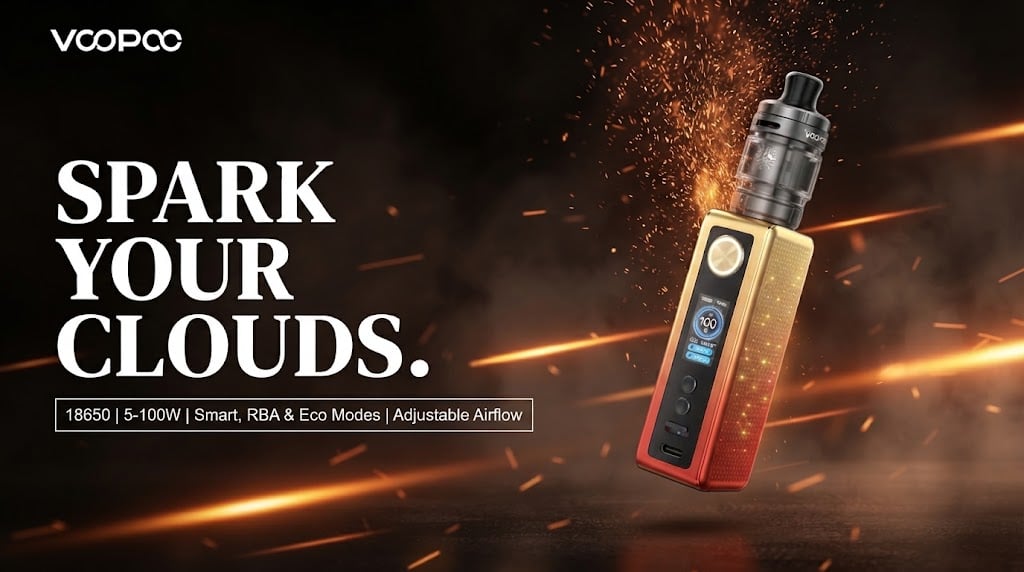 Voopoo Vinci Spark100 Vape Kit lifestyle