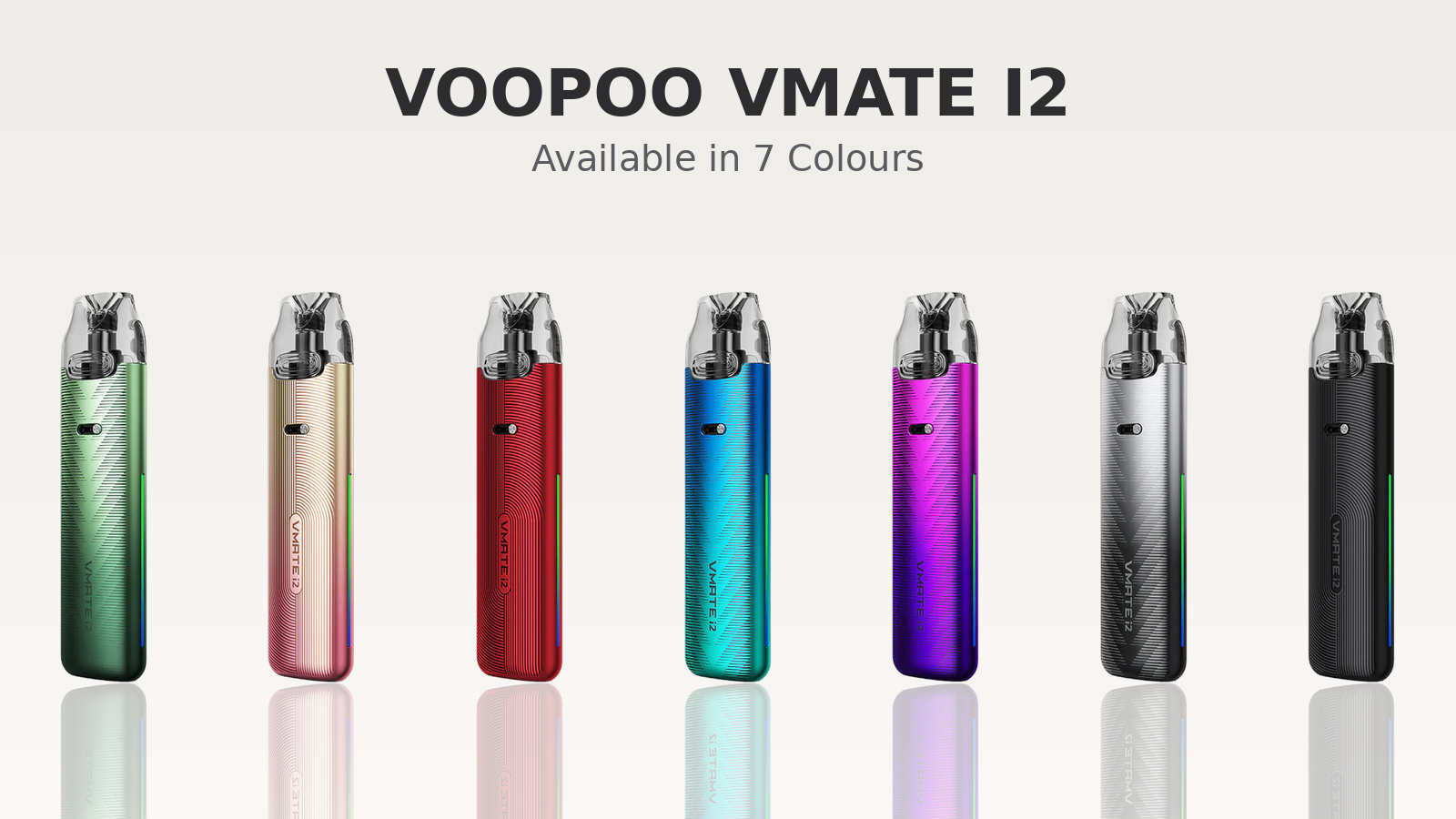 Voopoo Vmate i2 Pod Kit available in seven colours