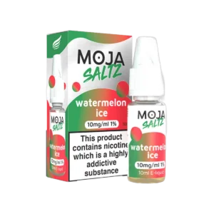 Watermelon Ice Nic Salt E-Liquid by Moja Saltz