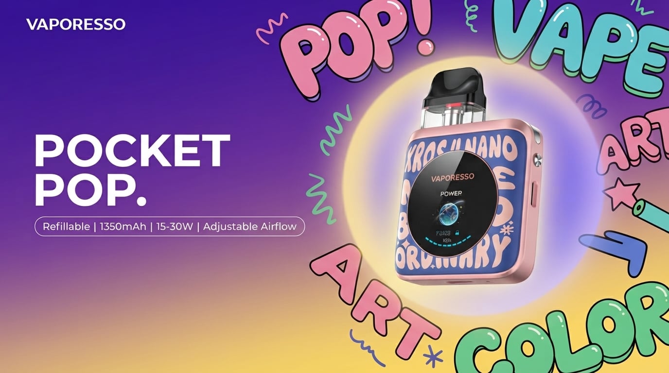 Vaporesso XROS 4 Nano Pod Kit Lifestyle